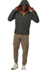 Body Action Lightweight Quilted Jacket Ανδρικό Μπουφάν 073535-07E - Image 7