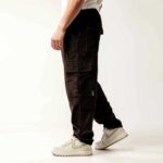 Bee Unusual Baggy Cargo Corduroy Pants Ανδρικό Παντελόνι AB-256019 - Image 2