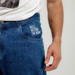 Bee Unusual Relaxed Jeans Washed Ανδρικό Τζιν Παντελόνι AB-257020 - Image 5