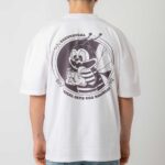 Bee Unusual ” High Flowers ” Oversized T-shirt Aνδρικό Κοντομάνικο AT-253346 - Image 3