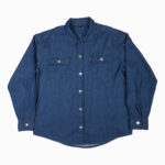 Bee Unusual Denim Overshirt Washed Ανδρικό Πουκάμισο AT-257737 - Image 2