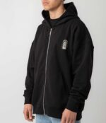 Bee Unusual ” Vanity ” Extra Heavy Zip Up Hoodie FT Aνδρική Ζακέτα AT-259901 - Image 4