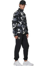 Body Action Printed Sherpa Fleece Jacket Ανδρική Ζακέτα Sherpa 073529-01 - Image 7
