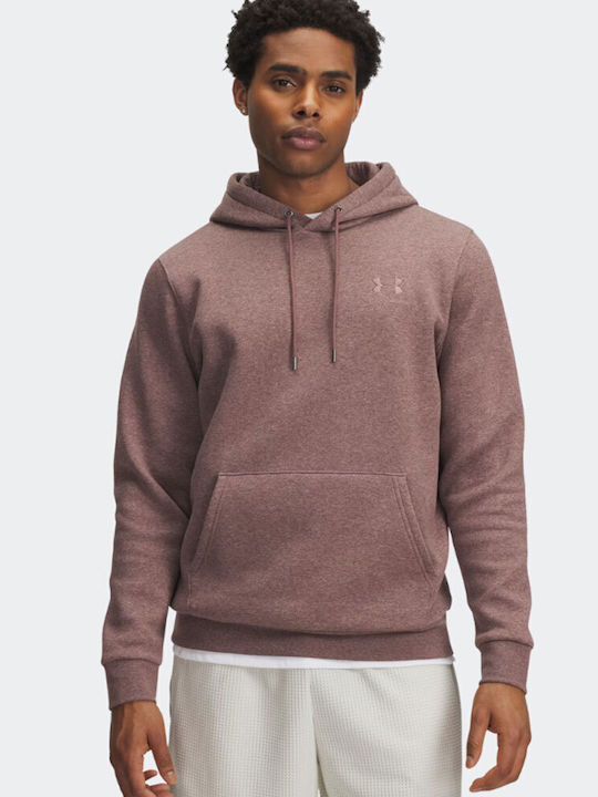 fixedratio_20251015122502_under_armour_fouter_fleece_me_koukoula_mov_1373880_651.1 Under Armour Icon Fleece Hoodie Ανδρικό Φούτερ Κουκούλα 1373880-651 - Image 1