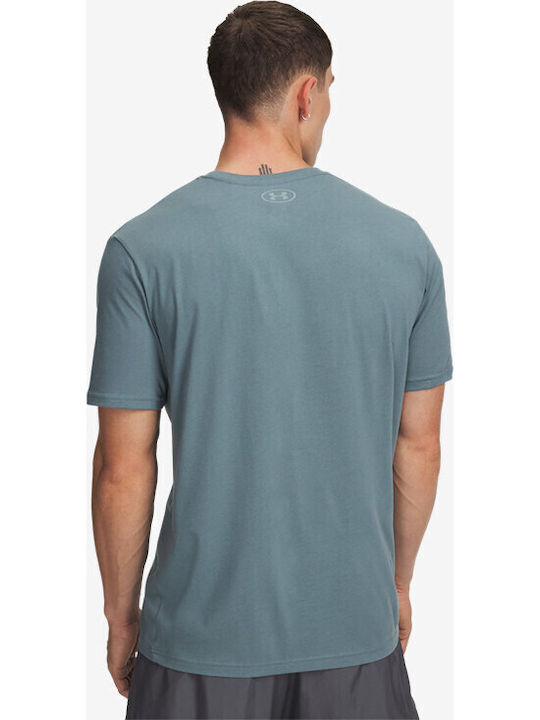 Under Armour Sportstyle Left Chest Ανδρικό Κοντομάνικο 1326799-587 - Image 3