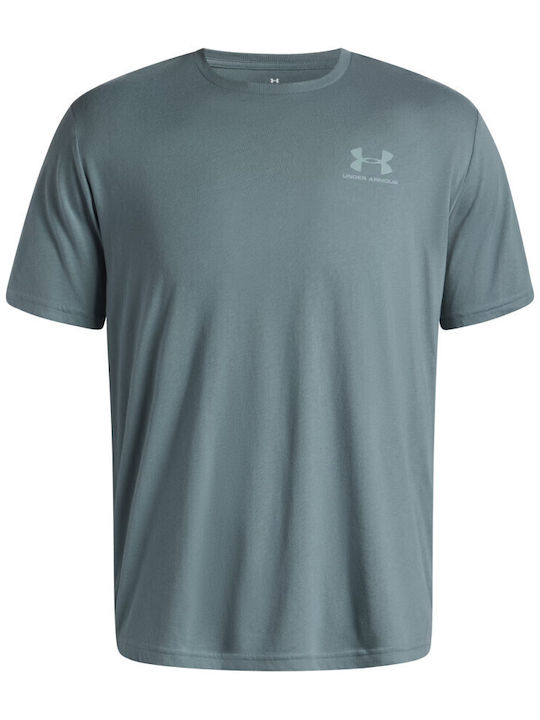 fixedratio_20251016103133_under_armour_sportstyle_left_chest_logo_mplouza_anoichto_mple_1326799_587.3 Under Armour Sportstyle Left Chest Ανδρικό Κοντομάνικο 1326799-587 - Image 1