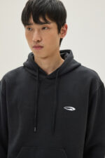 Blue Hunter Minimal Hoodie Unisex Ανδρικό Φούτερ Κουκούλα 1130802-01 - Image 4