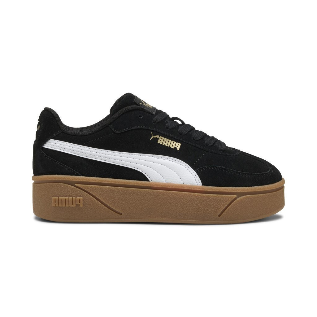 puma_club_ii_gynaikeia_flatforms_sneakers_mayro_402609_01. Puma Club II Era Platform SD Γυναικείο Παπούτσι 402609-01 - Image 1