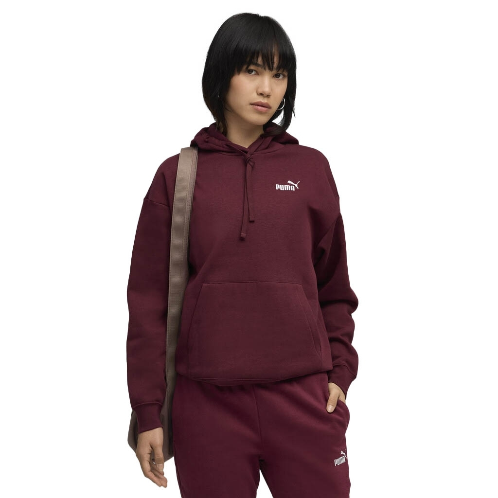 puma_logo_gynaikeio_fouter_me_koukoula_mpornto_682397_96. Puma ESS Small No. 1 Logo Hoodie Γυναικείο Φούτερ Κουκούλα 682397-96 - Image 1