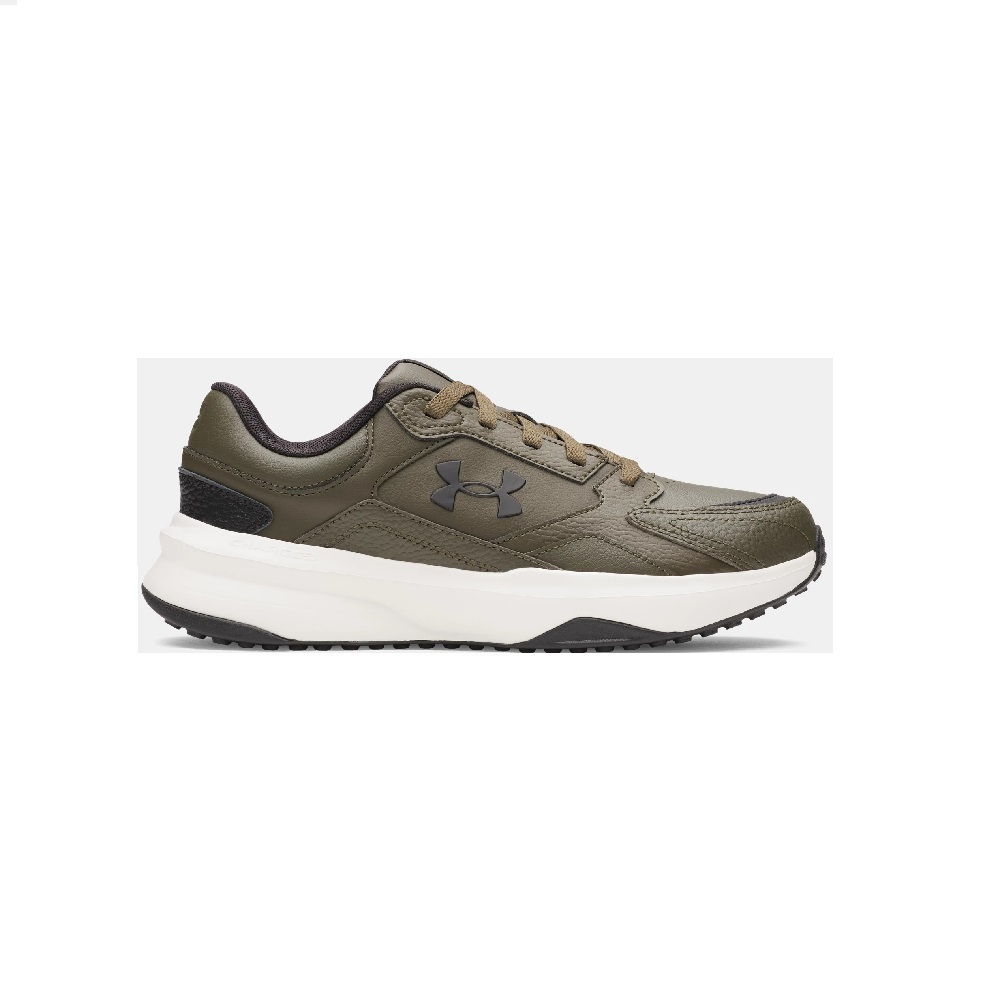under_armour_3028375_308_andrika_athlitika_papoutsia_running_prasina.2 Under Armour Edge Leather Ανδρικό Παπούτσι 3028375-308 - Image 1