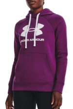 Under Armour Rival Fleece Logo Γυναικείο Φούτερ Κουκούλα 1356318-514