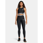 Under Armour HeatGear Rib Leggings Γυναικείο Κολάν 1388693-001 - Image 4