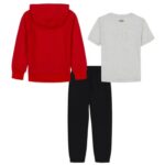 Under Armour Rival 3pc Hoodie Set Inf Βρεφικό Σετ Φόρμας Αγόρι UAFII44E-621 - Image 3