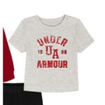 Under Armour Rival 3pc Hoodie Set Inf Βρεφικό Σετ Φόρμας Αγόρι UAFII44E-621 - Image 4