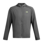 Under Armour Launch Hooded Jacket Ανδρικό Αντιανεμικό Κουκούλα 1376795-025 - Image 4