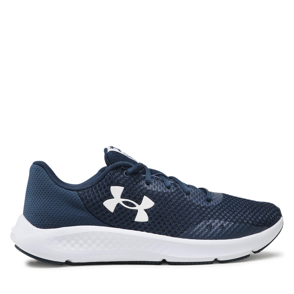 under_armour_charged_pursuit_3_3024878_401_andrika_athlitika_papoutsia_running_academy_white. Under Armour Charged Pursuit 3 Ανδρικό Παπούτσι 3024878-401 - Image 1