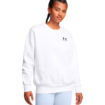 Under Armour Essential Fleece OS Crew Γυναικείο Λαιμόκοψο Φούτερ 1379475-100