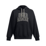 Under Armour Icon HWT Terry OS Hoodie Γυναικείο Φούτερ Κουκούλα 1386494-001 - Image 5