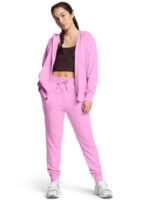 Under Armour Rival Fleece Jogger Γυναικείο Παντελόνι Φόρμας με Λάστιχο  1379438-638 - Image 4