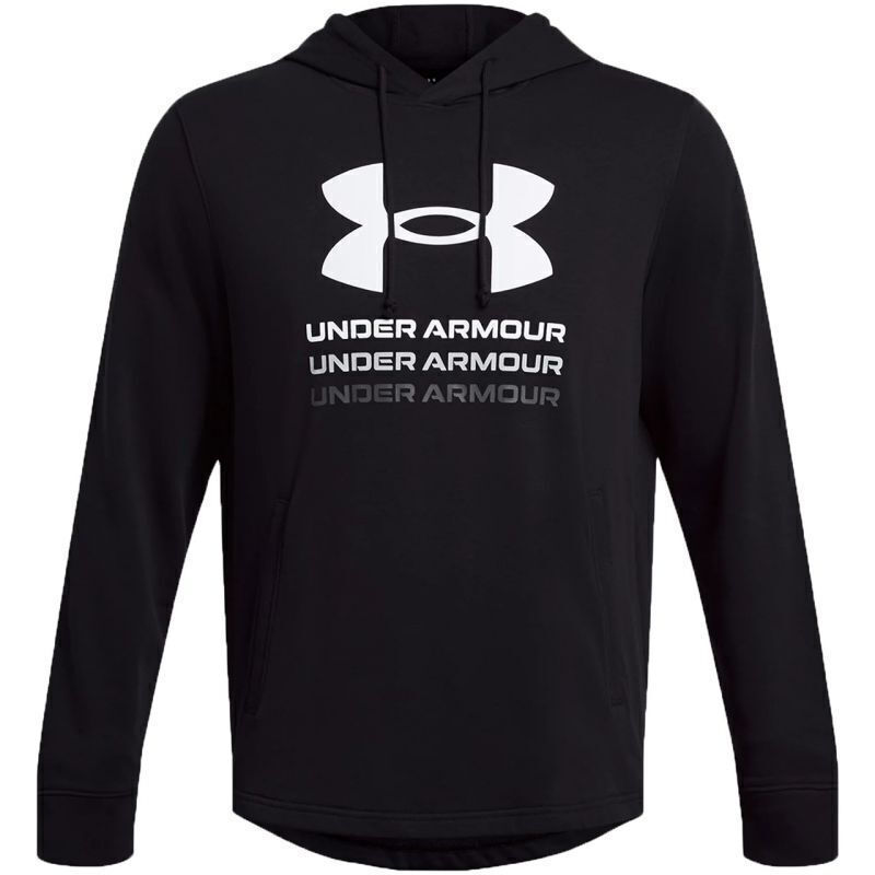 Under Armour Terry Graphic Hoodie Ανδρικό Φούτερ Κουκούλα 1386047-001 - Image 5