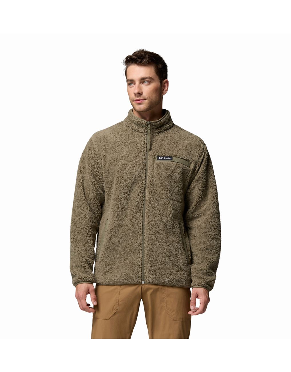 andriki-zaketa-rugged-ridge-high-pile-full-zip-huge.21 Columbia Rugged Ridge™ High Pile Full Zip Ανδρική Ζακέτα AM2797-397 - Image 1