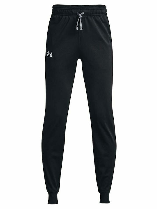 fixedratio_20250912204259_under_armour_paidiko_panteloni_formas_mayro_tapered_1361711_001.1 Under Armour Brawler 2.0 Tapered Pants Παιδική Φόρμα Αγόρι 1361711-001 - Image 1