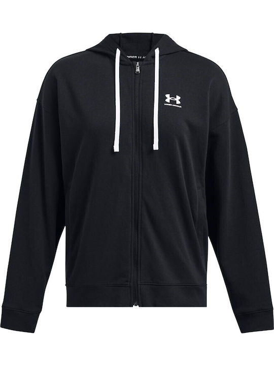 Under Armour Rival Terry Os Fz Hoodies Γυναικεία Ζακέτα 1386043-002 - Image 1