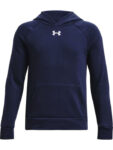 Under Armour Rival Fleece Hoodie Παιδικό Φούτερ Αγόρι Κουκούλα 1379792-410