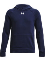 Under Armour Rival Fleece Hoodie Παιδικό Φούτερ Αγόρι Κουκούλα 1379792-410