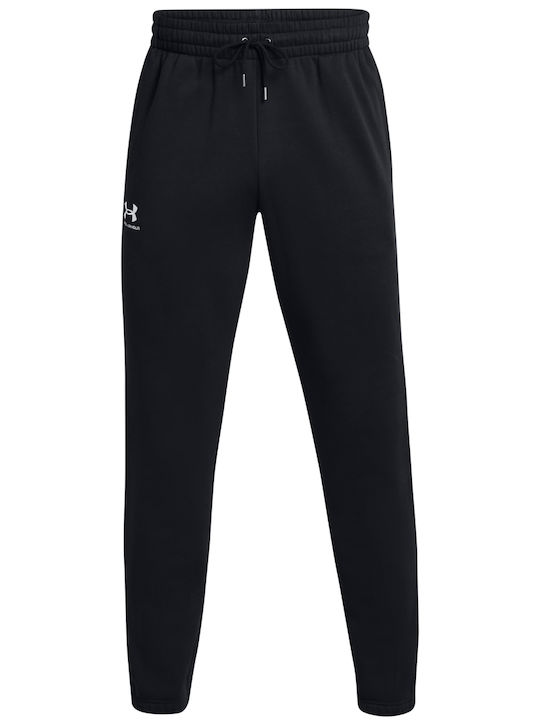 Under Armour Icon Fleece Jogger Taping Ανδρικό Παντελόνι Φόρμας 1389358-001 - Image 5