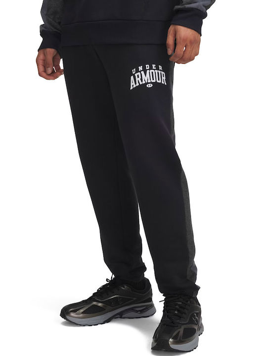 Under Armour Rival Fleece CB Pants Ανδρικό Παντελόνι Φόρμας 6003954-001 - Image 2