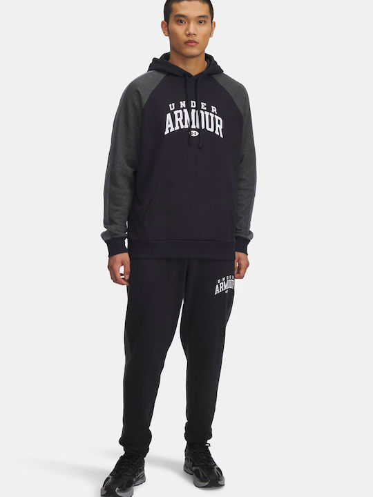 Under Armour Rival Fleece CB Pants Ανδρικό Παντελόνι Φόρμας 6003954-001 - Image 4