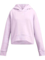 Under Armour Rival Fleece Crop Hoodie Παιδικό Φούτερ Crop Κουκούλα Κορίτσι 1379517-535