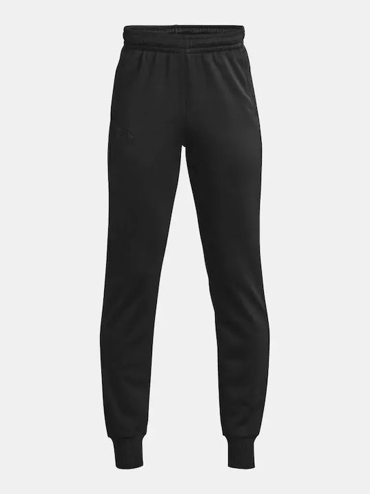 Under Armour Fleece Jogger Παιδικό Παντελόνι Φόρμας Αγόρι 1373543-001 - Image 4