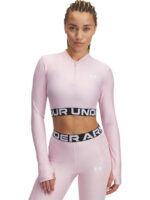 Under Armour Heat Gear Rid 1/4 Zip LS Γυναικεία Μακρυμάνικη Μπλούζα 1388692-647