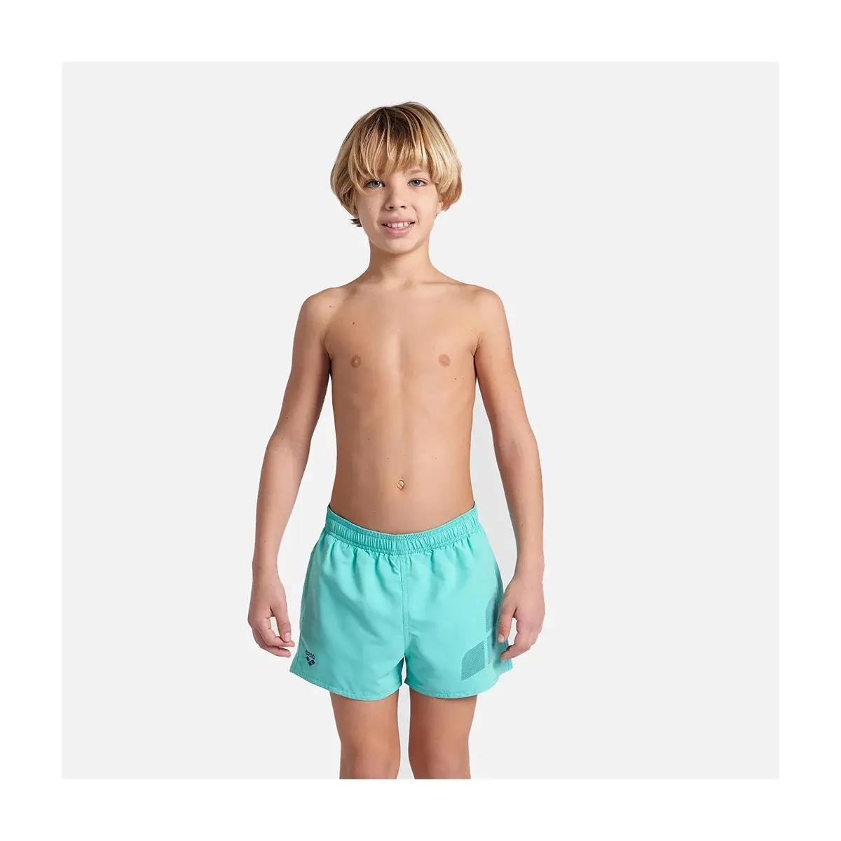 006446-870_1_q2sf-7b.1 Arena Boy's Beach Short Logo R Swim Suit Παιδικό Μαγιό Αγόρι 006446-890 - Image 1