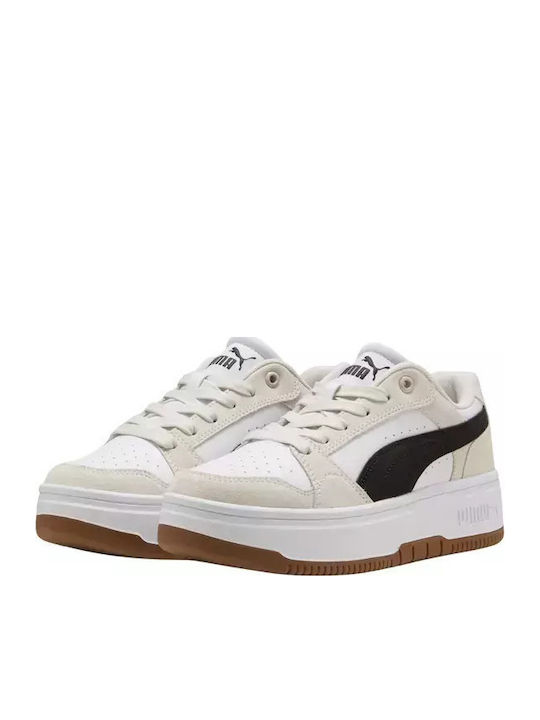 fixedratio_20250918150152_puma_rebound_gynaikeia_sneakers_leyka_402593_01.2 Puma Rebound Femme Low SD Γυναικείο Παπούτσι 402593-01 - Image 1