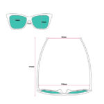 Goodr PopG The Mod One Out Unisex Γυαλί Ηλίου G00313-PG-BK1-NR - Image 7