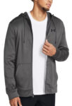 Under Armour Fleece FZ Hoodie Ανδρική Ζακέτα Κουκούλα 1373357-025