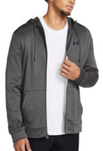 Under Armour Fleece FZ Hoodie Ανδρική Ζακέτα Κουκούλα 1373357-025