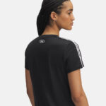 Under Armour Tech WM Tape SS Tee Γυναικείο Κοντομάνικο 6003915-001 - Image 4