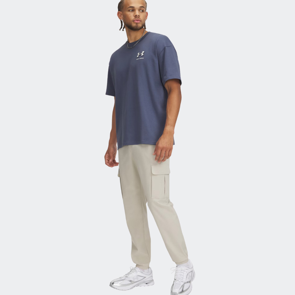Under Armour Vibe Woven Cargo Pants Ανδρικό Παντελόνι Φόρμας 1386558-289 - Image 4