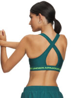Under Armour Crossback Mid Bra Γυναικείο Μπουστάκι 1361034-338 - Image 3
