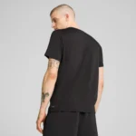 Puma M Tad Essentials Solid Cat Tee (LC Small Cat) Ανδρική Κοντομάνικη Μπλούζα 525908-01 - Image 3