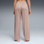 Puma League Wide Leg Pant Γυναικείο Παντελόνι Φόρμας 528488-88 - Image 3