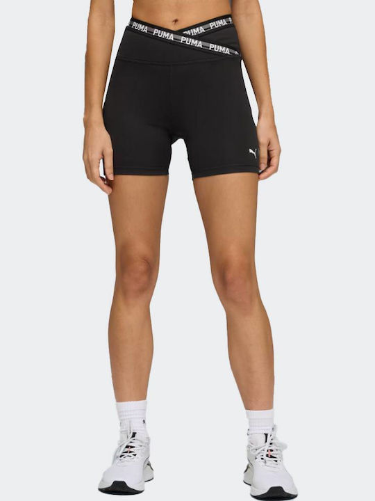 528497-01.1 Puma Strong Cross Front Short Tight- HW5'' Γυναικείο Ποδηλατικό Κολάν 528497-01 - Image 1