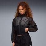 Puma Dark To Oversized Woven Jacket Γυναικείο Αντιανεμικό Μπουφάν 634597-01