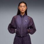 Puma Dark To Oversized Woven Jacket Γυναικείο Αντιανεμικό Μπουφάν 634597-64