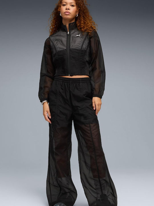 634598-01.3 PUMA Dare To Woven Pants Γυναικείο Παντελόνι Φόρμας 634598-01 - Image 1