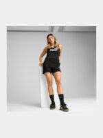 Puma ESS Small No.1 Logo 5'' High-Waist Shorts Γυναικείο Σορτς 682440-01 - Image 4